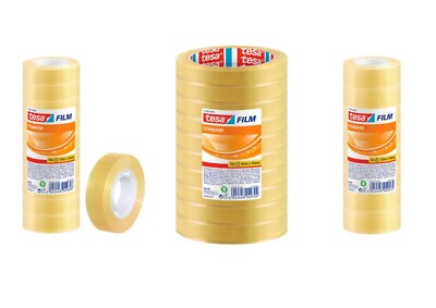 Tesa Film Standard transparent Tesafilm 15x10/33/66m und 19x10/33/66m Klebefilm