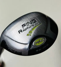 LH ping Rapture  4 Hybrid 24° degree w/Ping 909H Regular Flex Shaft w/head cover