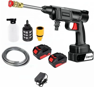 Lancia idropulitrice con 2 batterie da 48V Pistola a pressione con accessori
