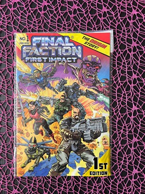 Final Faction First Impact #1 1st Edition Comicbuch 1. Ausgabe NEU