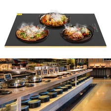 31.5*17.72*1.81in Electric Warming Tray Food Warming Tray With Smart Display