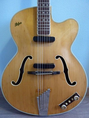 1959 Hofner President Natural Blonde - Excellent Condition!