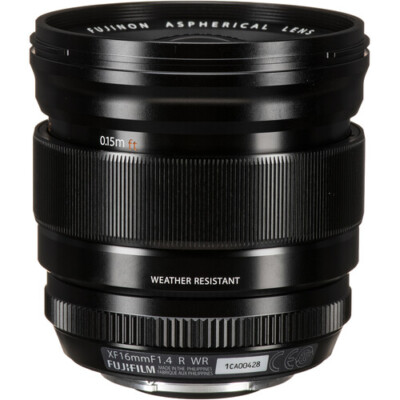 FUJIFILM XF 16mm f/1.4 R WR Lens for sale online | eBay