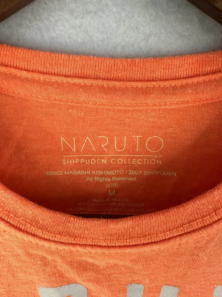 Naruto Boys Medium T Shirt Orange NWT - Image 4 of 4