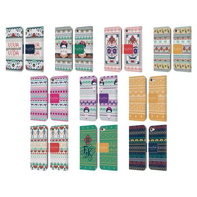 OFFICIAL FRIDA KAHLO COYOACAN LEATHER BOOK CASE FOR APPLE iPOD TOUCH MP3