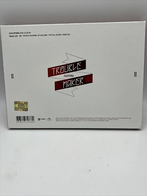 Hyunseung & Hyuna Trouble Maker Mini Album CD Box Set With