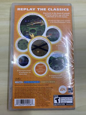 NEW EA Replay Playstation Portable PSP Wing Commander Road Rash