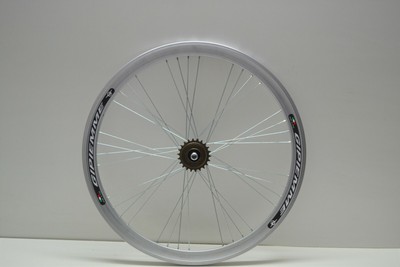 Ruota singola cerchio bici 28 fixed shimano da 1 a 8v gipiemme o ruota  anteriore | eBay