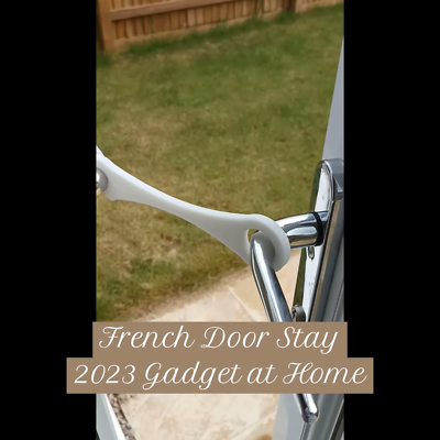 French Door Stay - Open Patio Door Stay Hook - Door Stop - Fresh