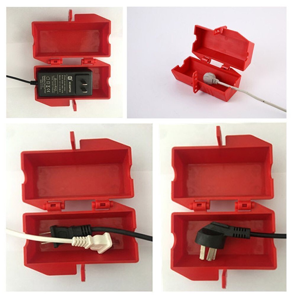 Plug Lock Box Safety Tools Industrial Plug Lock Lock Appliance Lockout