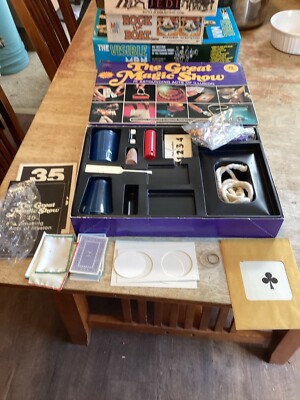 1975 The Great Magic Show Set SOME MISSING PARTS | eBay