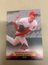 Brandon Waddell 2022 Memphis Red Birds Team Card