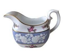 SPODE COPELAND CHINA MARITIME ROSE BLUE CREAMER - Excellent Condition 