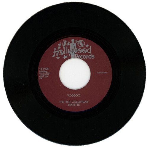 THE RED CALLENDAR SEXTETTE / ASHTON SAVOY "VOODOO c/w DENGA DENGA" 1954 R&B