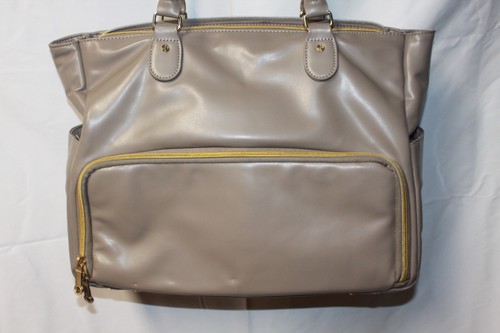 6 Pack Fitness Renee Women’s Purse Bag Backpack Beige Large Insulated Gym Meal - Picture 8 of 15