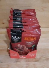 6 PANDA Natural Strawberry Licorice Vegan Fat- Free Kosher Non-GMO 7oz twizzlers