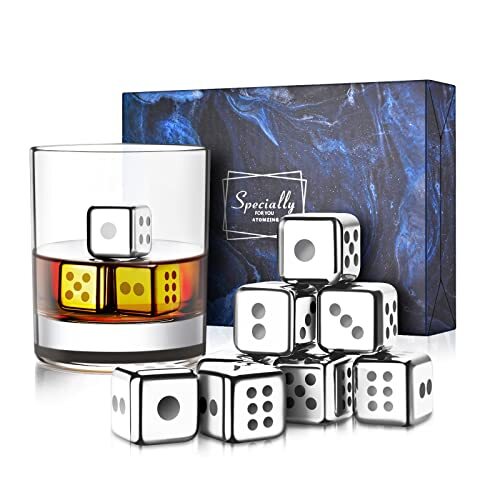 Whiskey Balls Set Of 4 Reusable Stainless Steel Metal Ice Sphere Cubes Beverage - View #4