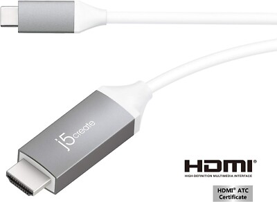 J5 Create USB-C To 4K HDMI Cable JCC153