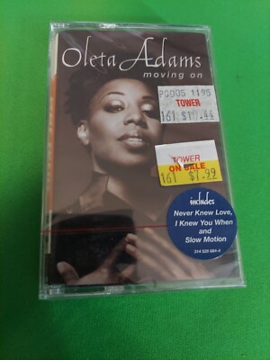 Oleta Adams - Moving On - Cassette Tape NEW SEALED