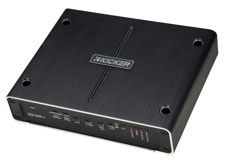 Kicker Class-D Monoblock IQ1000.1 mit DSP 1000 Watt RMS UVP: 899.-€ - Bild 4 von 4