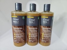 Dove Men  Care Restoring Sandalwood Cardamom Oil Body Wash 3pk 18oz.
