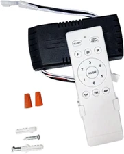 Universal Ceiling Fan Remote Control Kit Replacement, 6-Speed & Timing, Remote R