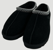 Ugg Tasman II Women's Size 9 Black Suede Slippers