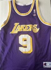 Nick Van Exel #9 Los Angeles Lakers NBA Champ...