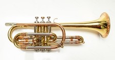 Tromba cornetto lungo Getzen Super Deluxe tono cornet bilanciato vintage