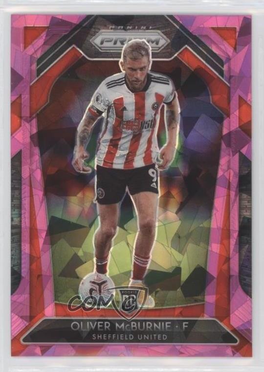 2020 Panini Prizm Premier League Retail Pink Ice Oliver McBurnie Rookie RC z4k