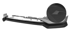 Cup Spoiler Lippe Front Schwert Struktur mit ABE für Audi Q8 4M CSL931-S