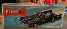 Batmobile Authentic Scale Model Assembly Kit by Polar Lights