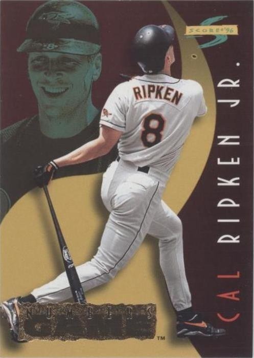 1996 Score - Numbers Game Cal Ripken #1 for sale online | eBay
