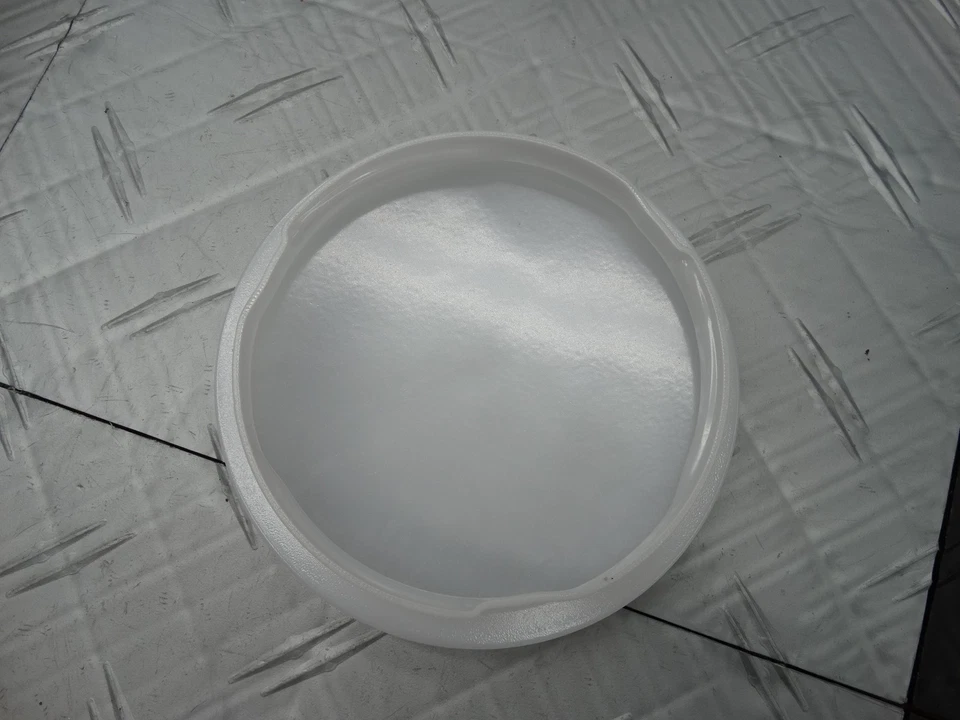 Plastic Shade for Hampton Bay Dorsey 36in Brushed Nickel Ceiling Fan 1012002052 - Image 4 of 4