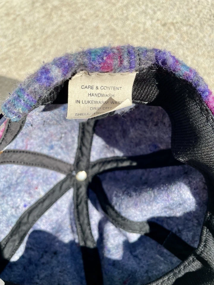 Винтажная холщовая бейсболка Carhartt Hat Aztec Blanket юго-западная сделано в США 90-е - Изображение 4 из 4