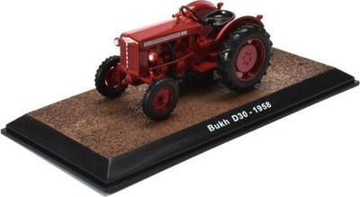 Buch D30-1958 Danish Farm Tractor 1958 Agricultural Diecast Model Scale: 1:43