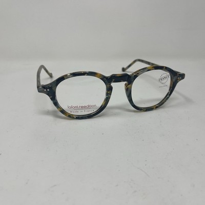 JEAN LAFONT EYEWEAR OMEGA 3177 45-21-145 GREEN BROWN MARBLE EYEGLASSES NH42