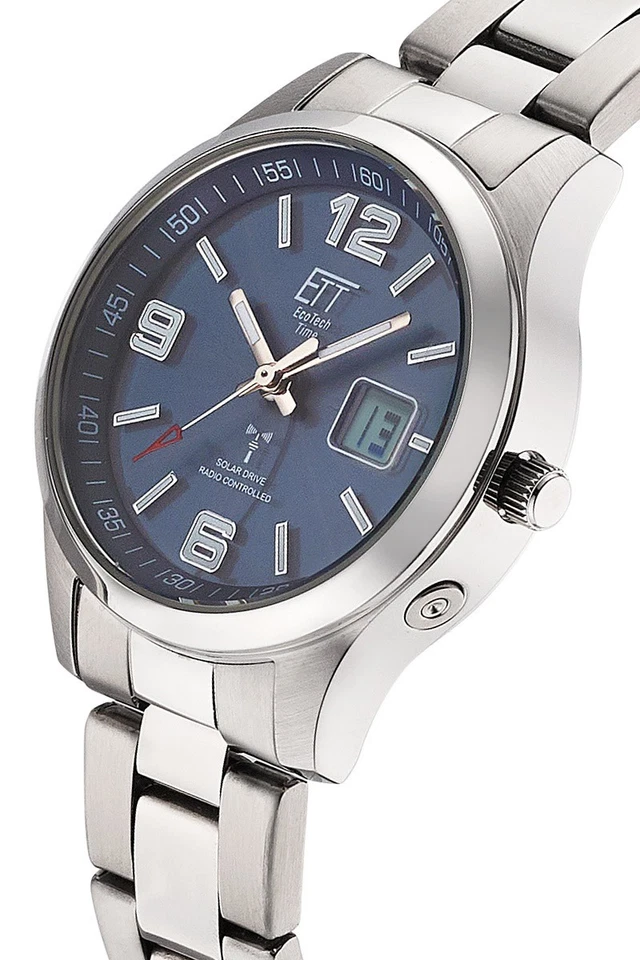 ETT ECO TECH TIME Damenuhr Funk Solar Drive Gobi Edelstahl ELS-11589-32M - Bild 2 von 4