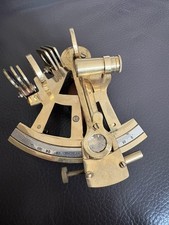 Vintage Maritime Brass Nautical Sextant