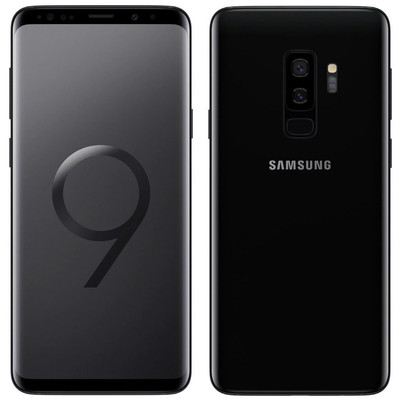 Samsung Galaxy S9+ SM-G965U AT&T Only 64GB Midnight Black C Light Burn