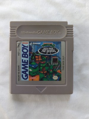 Teenage Mutant Ninja Turtles 2 Back From the Sewer (Nintendo GB, 1991) Cart Only