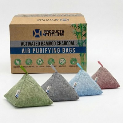 4 pack Naturally Activated Air Purifying Bags | Natural Home Deodorizer Bag |...