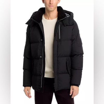 Moose Knuckles Everest 3Q Men's Puffer Jacket Black | Luxury Down Parka Size XL