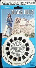 Black Hills of South Dakota 3d View-Master 3 Reel Packet