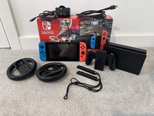 Nintendo Switch 32GB Neon Blue/Red Bundle