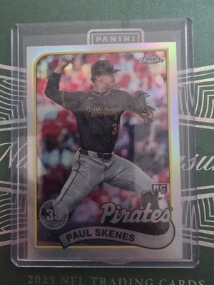 2024 Topps Chrome Update 1989 Paul Skenes Rookie Refractor 89CU-1 Pirates