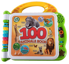 Leap Frog Learning 100 Animals Book English Spanish Interactive