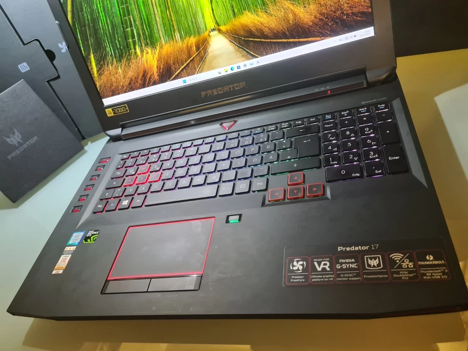 Acer Predator  17Zoll i7 48GB RAM 2TBSSD + 2THDD NVIDIA GTX1060 FullHD Windows11 - Bild 2 von 4