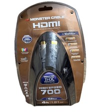 Monster Cable HDMI High Speed 700 HDMI Cable 4 Ft 10.2 Gbps