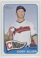 2014 Topps Heritage High Number Cody Allen #H599 0x1